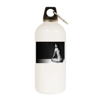 Ashley Tisdale White Water Bottle With Carabiner