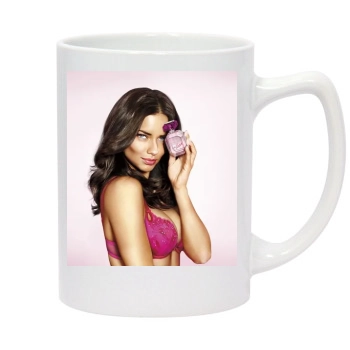 Adriana Lima 14oz White Statesman Mug