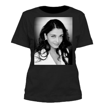 Aishwarya Rai Women's Cut T-Shirt