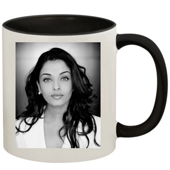 Aishwarya Rai 11oz Colored Inner & Handle Mug