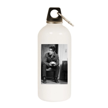 Al Pacino White Water Bottle With Carabiner