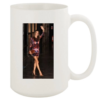 Alessandra Ambrosio 15oz White Mug