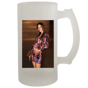 Alessandra Ambrosio 16oz Frosted Beer Stein