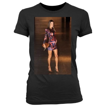 Alessandra Ambrosio Women's Junior Cut Crewneck T-Shirt