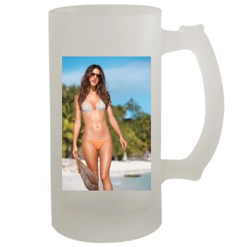 Alessandra Ambrosio 16oz Frosted Beer Stein