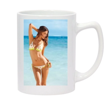 Alessandra Ambrosio 14oz White Statesman Mug