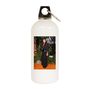 Ali Landry White Water Bottle With Carabiner