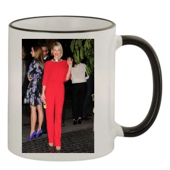 Ali Larter 11oz Colored Rim & Handle Mug