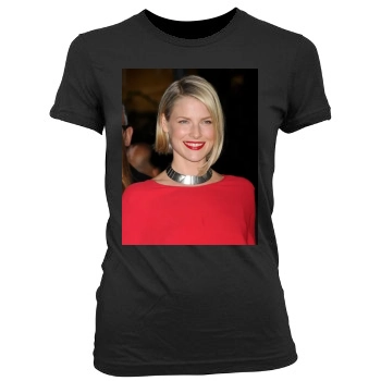 Ali Larter Women's Junior Cut Crewneck T-Shirt