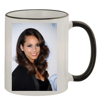 Alicia Keys 11oz Colored Rim & Handle Mug