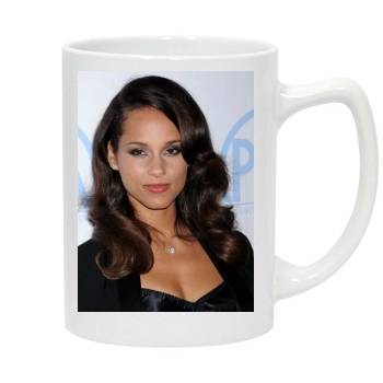 Alicia Keys 14oz White Statesman Mug