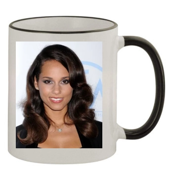 Alicia Keys 11oz Colored Rim & Handle Mug