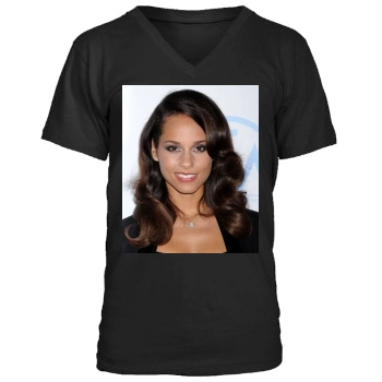 Alicia Keys Men's V-Neck T-Shirt