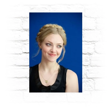 Amanda Seyfried Metal Wall Art