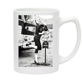 Amber Heard 14oz White Statesman Mug