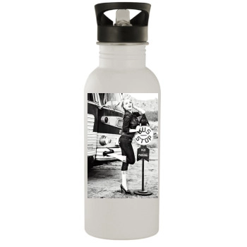 Amber Heard Stainless Steel Water Bottle