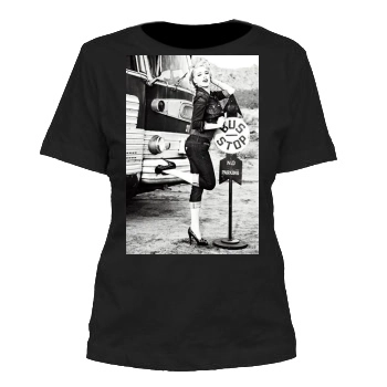 Amber Heard Women's Cut T-Shirt