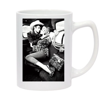 Amber Heard 14oz White Statesman Mug