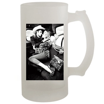 Amber Heard 16oz Frosted Beer Stein