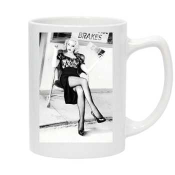 Amber Heard 14oz White Statesman Mug