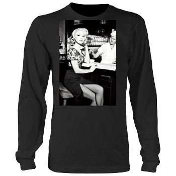 Amber Heard Men's Heavy Long Sleeve TShirt