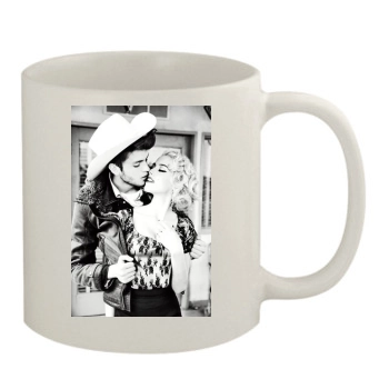 Amber Heard 11oz White Mug