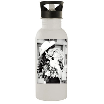 Amber Heard Stainless Steel Water Bottle