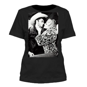 Amber Heard Women's Cut T-Shirt