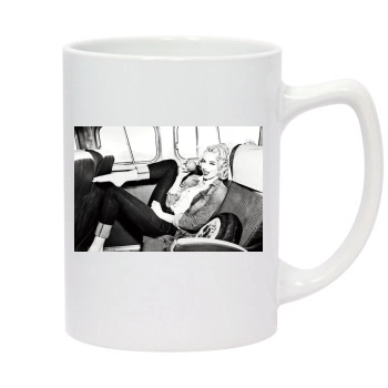 Amber Heard 14oz White Statesman Mug