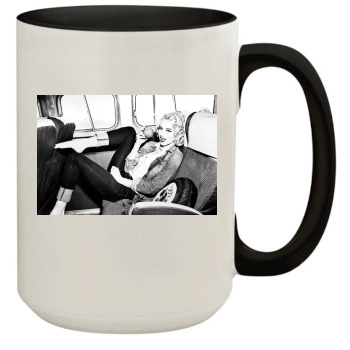 Amber Heard 15oz Colored Inner & Handle Mug