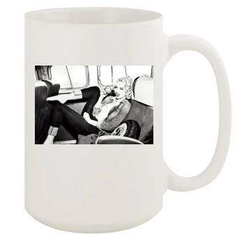 Amber Heard 15oz White Mug