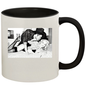 Amber Heard 11oz Colored Inner & Handle Mug