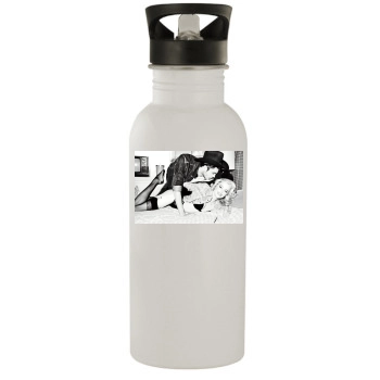 Amber Heard Stainless Steel Water Bottle