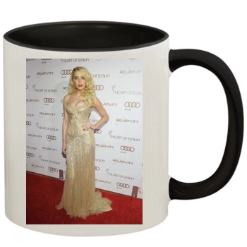 Amber Heard 11oz Colored Inner & Handle Mug