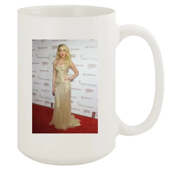 Amber Heard 15oz White Mug