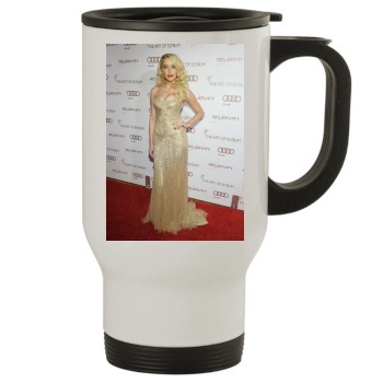 Amber Heard Stainless Steel Travel Mug