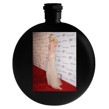 Amber Heard Round Flask