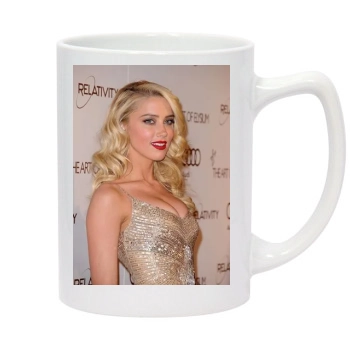 Amber Heard 14oz White Statesman Mug