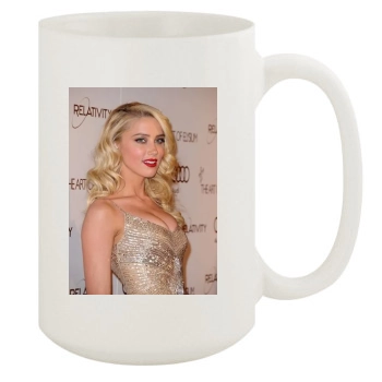 Amber Heard 15oz White Mug