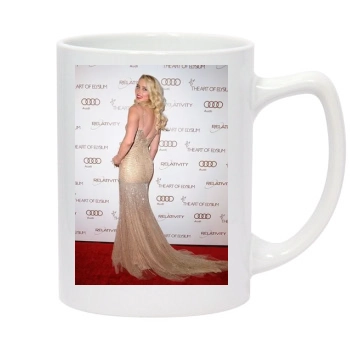 Amber Heard 14oz White Statesman Mug