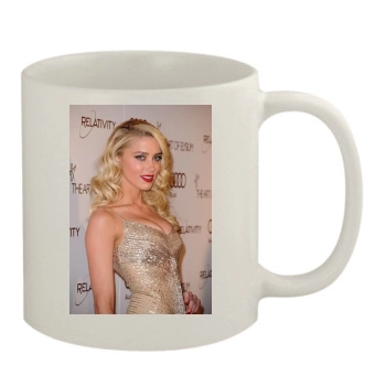 Amber Heard 11oz White Mug