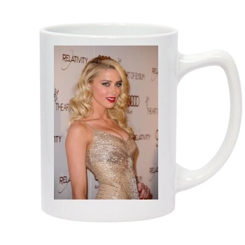 Amber Heard 14oz White Statesman Mug