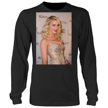 Amber Heard Men's Heavy Long Sleeve TShirt