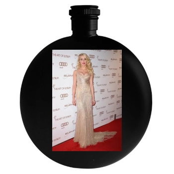 Amber Heard Round Flask