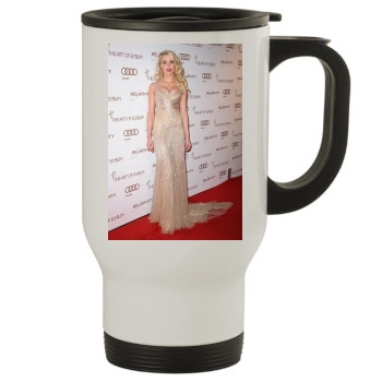 Amber Heard Stainless Steel Travel Mug