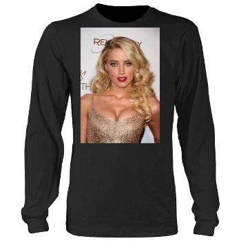 Amber Heard Men's Heavy Long Sleeve TShirt