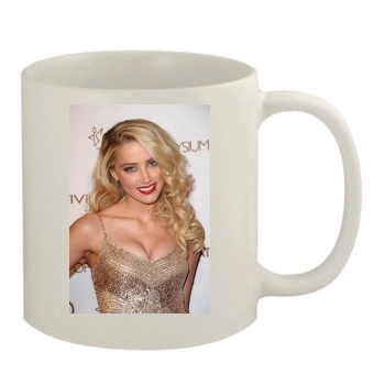 Amber Heard 11oz White Mug