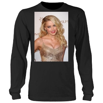 Amber Heard Men's Heavy Long Sleeve TShirt