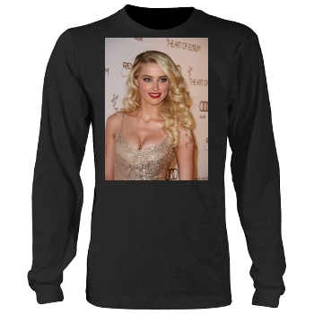 Amber Heard Men's Heavy Long Sleeve TShirt