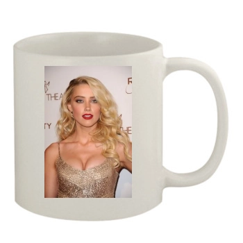 Amber Heard 11oz White Mug